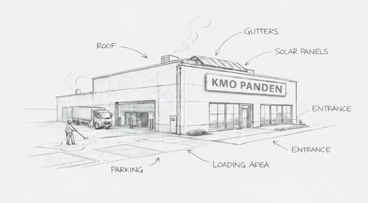 Kmo - gebouwen reinigen