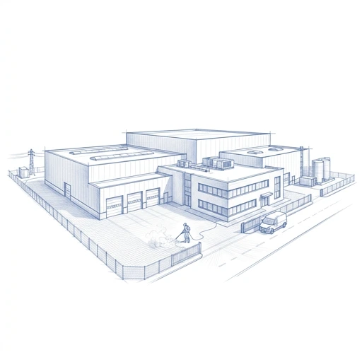 Industriële sites reinigen